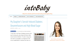 Desktop Screenshot of intobaby.com